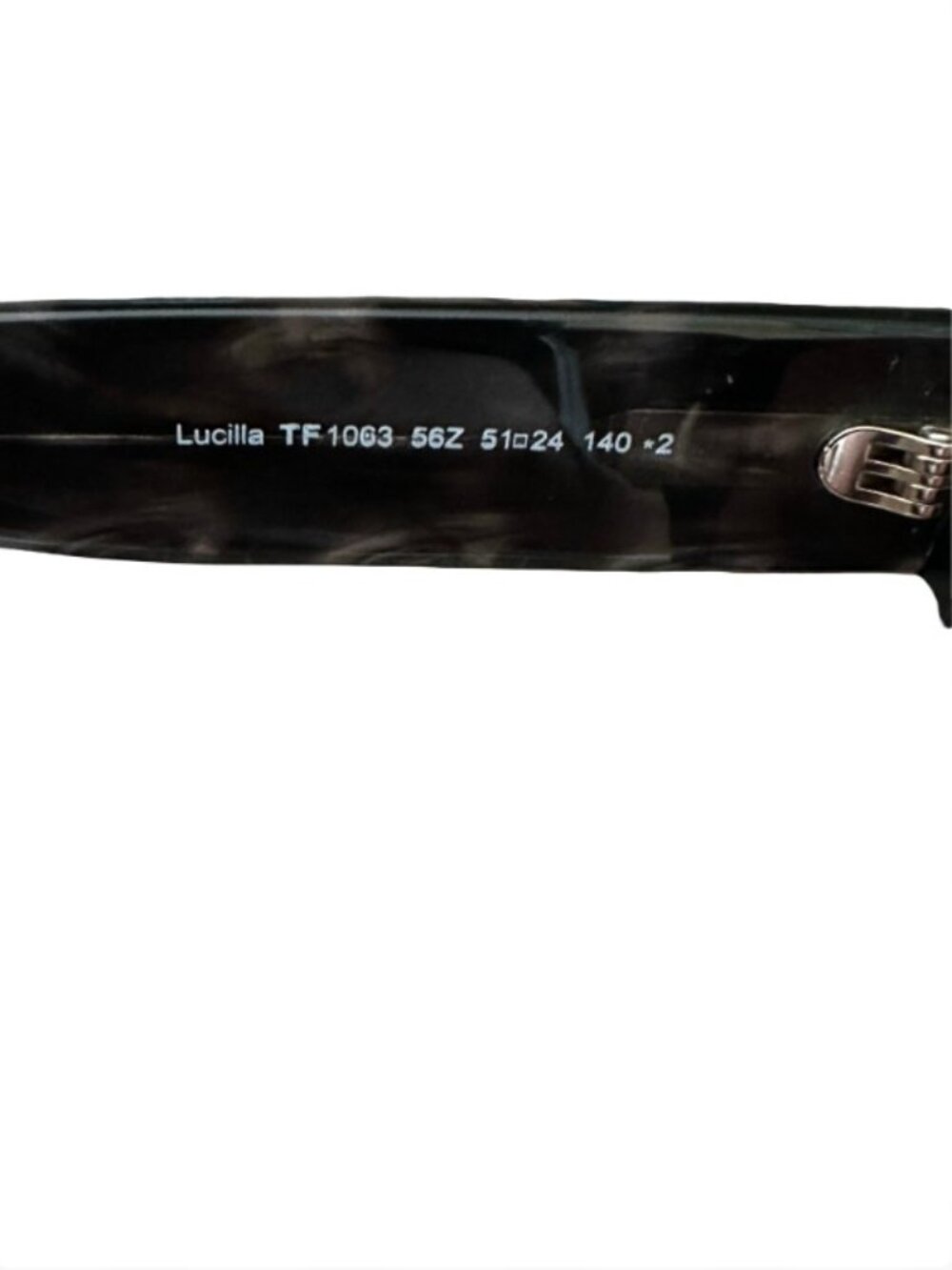 TOM FORD Lucilla Black Havana Cat Eye Sunglasses TF1063 NWT - Picture 6 of 13